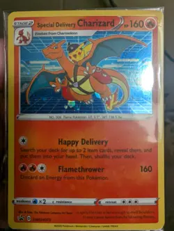 Special Delivery Charizard SWSH075 SWSH: Sword & Shield Promo Cards Holo - Image 4