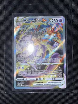 Mewtwo VSTAR Crown Zenith: Galarian Gallery Ultra Rare Card #GG44/GG70 - Image 1