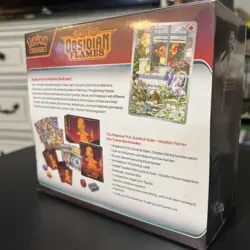Pokemon Scarlet & Violet Obsidian Flames ETB Elite Trainer Box Cards NEW Sealed - Image 3