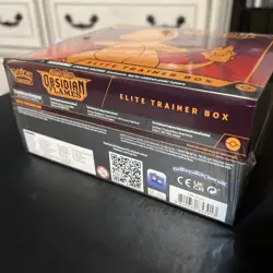 Pokemon Scarlet & Violet Obsidian Flames ETB Elite Trainer Box Cards NEW Sealed - Image 5