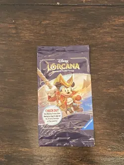 Disney Cruise Line Set of 6 Lorcana Cards W/sealed Mickey & STITCH - Image 2
