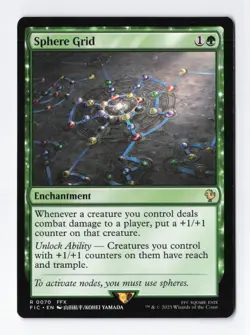 Sphere Grid Normal R Final Fantasy MTG Magic the Gathering Card NM - Image 1