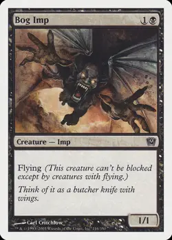 2005 Bog Imp 9th Ninth Edition MTG Magic the Gathering Common NM - Image 1