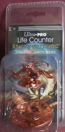 Ultra Pro Realms of Havoc Dayoote Metal Life Counter Collectors Limited Edition - Image 1