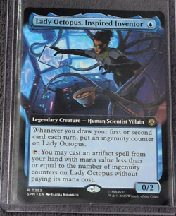 Lady Octopus, Inspired Inventor Extended Art Marvels Spider-Man Regular #252 MTG - Image 1