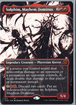 Solphim, Mayhem Dominus (Showcase) Phyrexia: All Will Be One #312 - Image 1
