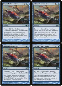 MTG Talrand's Invocation x4 Magic 2013 Uncommon NM Playset - Image 1
