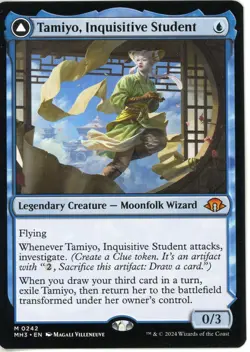 2024 Magic the Gathering Tamiyo Inquisituve Student Legendary Creature Near Mint - Image 1