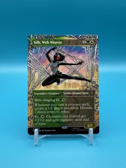 Silk, Web Weaver (Borderless) - Marvel’s Spider-Man (SPM) - NM - Image 1