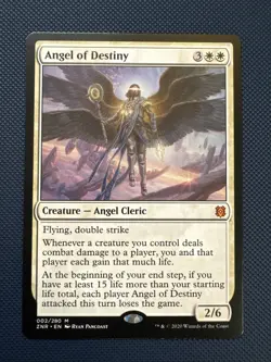 MTG Angel of Destiny - Zendikar Rising (ZNR) NM - Image 1