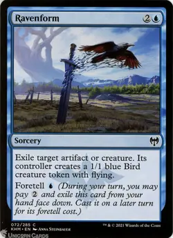 RAVENFORM X 4 N/M- KALDHEIM MAGIC THE GATHERING - Image 1