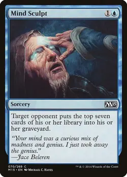 MIND SCULPT X 4 N/M- MAGIC 2015 MAGIC THE GATHERING - Image 1