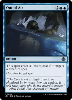OUT OF AIR X 4 N/M- THE LOST CAVERNS OF IXALAN MTG - Image 1