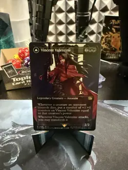2025 MTG Final Fantasy Vincent Valentine Surge Foil Borderless - Image 1