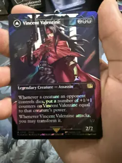 2025 MTG Final Fantasy Vincent Valentine Surge Foil Borderless - Image 3