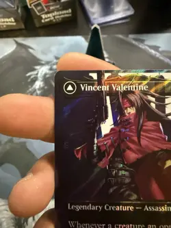2025 MTG Final Fantasy Vincent Valentine Surge Foil Borderless - Image 4