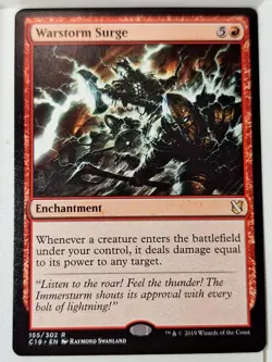 Warstorm Surge - Commander: 2019 - Magic the Gathering MTG Nice! - Image 1