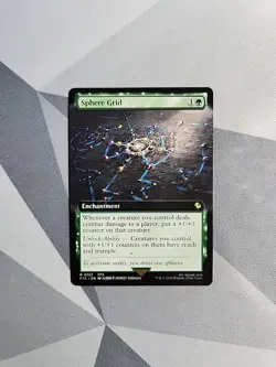 MtG - Sphere Grid (Extended Art) - Commander: Final Fantasy (Non Foil 123) - Image 1