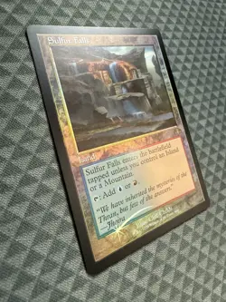 MTG Sulfur Falls #400 Foil Retro Frame Rare Dominaria Remastered (DMR) - Image 2