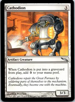 MTG Magic the Gathering Cathodion (149/306) Mirrodin NM - Image 1