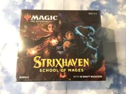 I-17 2021 Magic the Gathering Strixhaven Bundle sealed box 10 draft booster pack - Image 1