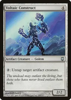 Voltaic Construct NM/M Darksteel Artifact Creature Golem Mtg Magic English - Image 1
