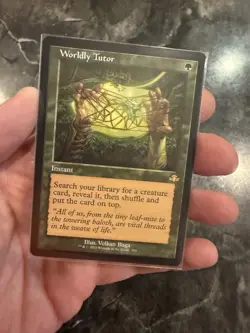 Worldly Tutor (Retro Frame) Dominaria Remastered Regular - Image 1