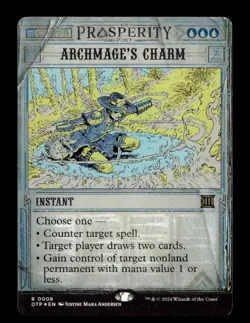 Archmage's Charm 8 Foil R Outlaws of Thunder Junction: Breaking News - Image 1