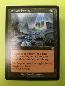 Sylvan Scrying #367 Time Spiral: Remastered NM MTG - Image 1