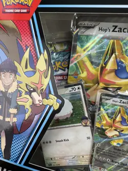 Pokemon TCG: Scarlet and Violet Hop's Zacian ex Box New Sealed - Image 4