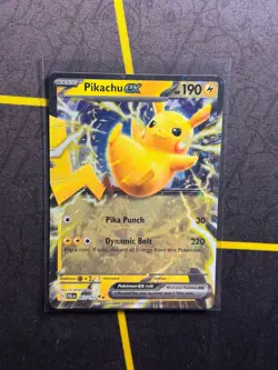 Pikachu ex 063/193 - Pokemon TCG Paldea Evolved Ultra Rare Card NM - Image 1