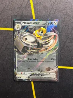 Melmetal ex 105/142 - Pokemon TCG Stellar Crown Double Ultra Rare NM - Image 1