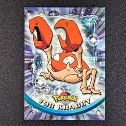 Krabby #98 2000 Topps Pokemon TV Animation Edition Series 2 - Image 1