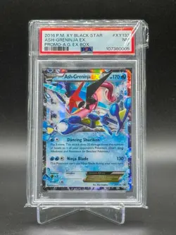 Ash-Greninja EX - XY133 - XY Promos - Holo - Pokemon TCG - PSA 7 - Image 1