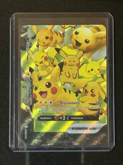 Pokemon Pikachu V-Union SWSH141 Holo - NM - Image 3