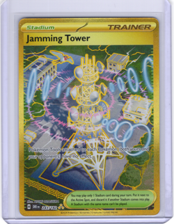 POKEMON 2025 JAMMING TOWER 243/182 DESTINED RIVALS HYPER RARE MINT - Image 1