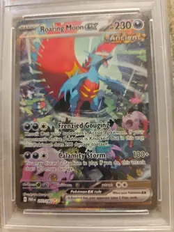 Roaring Moon ex - SIR - (2023) POKEMON PAR EN # 251 - GRADED PSA GEM MINT 10 - Image 2