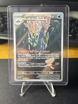 Pokemon Clawitzer 141 Illustration Rare Mega Evolution English - Image 1