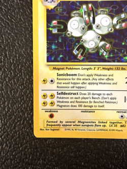 Magneton - 11/62 - Pokemon Fossil Unlimited Holo Rare Card WOTC NM - Image 5