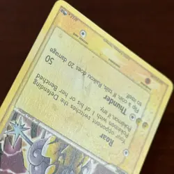 Raikou 3/17 Non Holo Rare POP Series 2 Promo Pokemon Card - Image 3