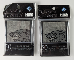 100x HBO Game of Thrones House Stark Card Sleeves - Perfect for Commander! - Image 1