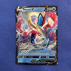 Milotic V 043/192 Rebel Clash- NM Ultra Rare Pokemon Card - Image 1