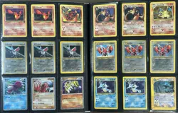 Pokemon Vintage Card Collection Lot Binder 153x Holos, Crystal Kingdra, WOTC, ex - Image 1