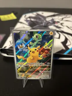 Pikachu - 027 (Pokemon Center Exclusive) 027 Sv: Scarlet & Violet Promo Cards - Image 1