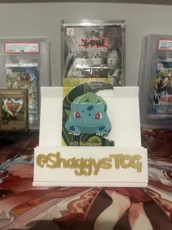 Bulbasaur #01 2000 Topps Pokemon TV Animation Edition Clear Card PC2 - Image 1