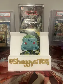 Bulbasaur #01 2000 Topps Pokemon TV Animation Edition Clear Card PC2 - Image 2