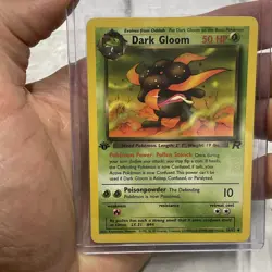 Pokemon 1st Edition Dark Gloom 36/82 Team Rocket Vintage Vtg Card LP/NM Pokemon - Image 1