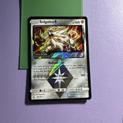 Solgaleo Prism Star - 89/156 - Pokemon Ultra Prism Sun & Moon Ultra Rare Card NM - Image 1
