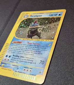 Pokemon TCG Feraligatr Expedition Base Set Holo Card 12/165 Regular Rare - Image 2