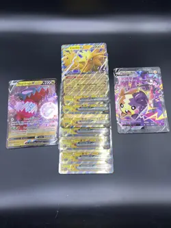 Jumbo Pokemon Card Lot 151 Zapdos And Morpeko Regidrago - Image 1